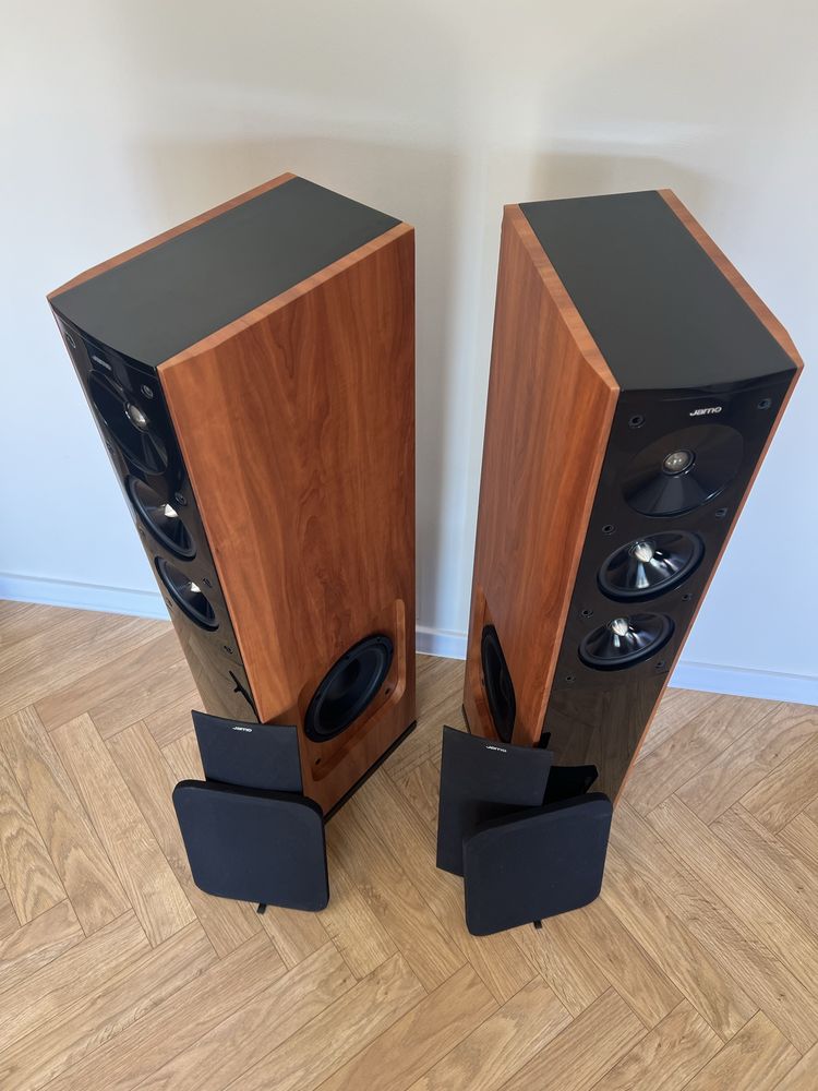 Jamo S606 s 606 608 stereo kolumny kino domowe bass glosniki monitory
