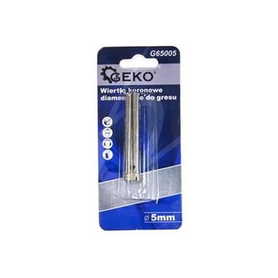 Wiertło koronowe diamentowe do gresu 5mm Geko