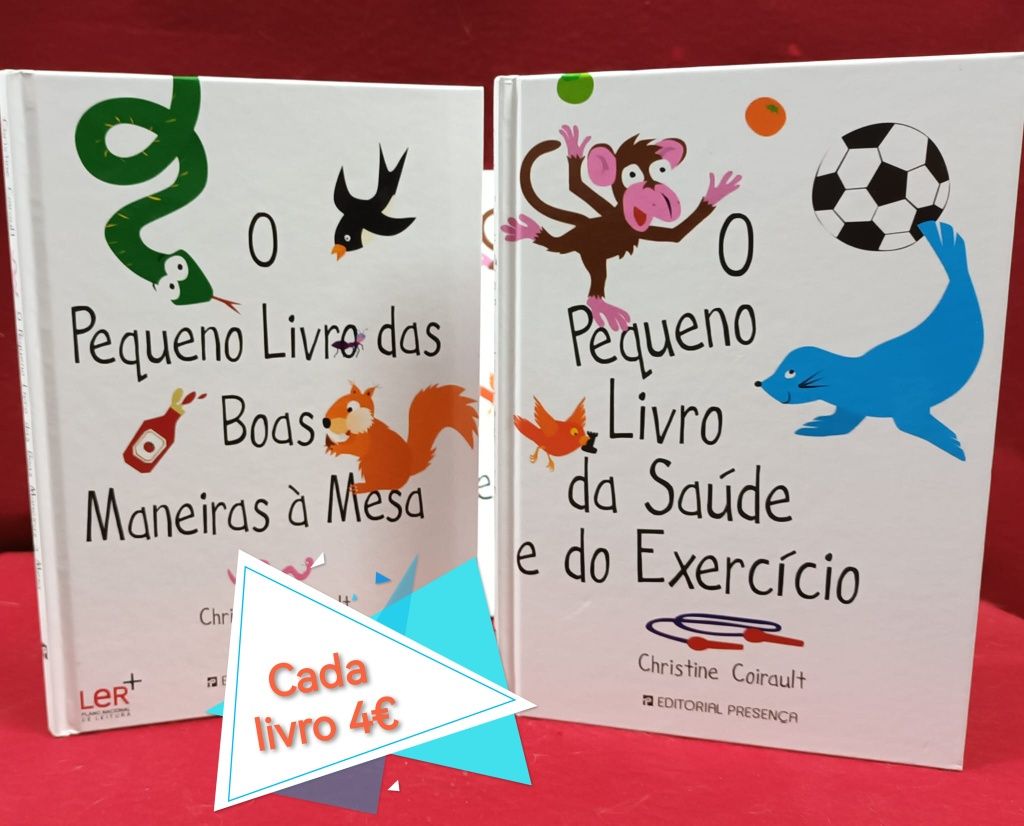 Livros infantis,NOVOS,para oferecer  -Desde 3,50€-Parte 2