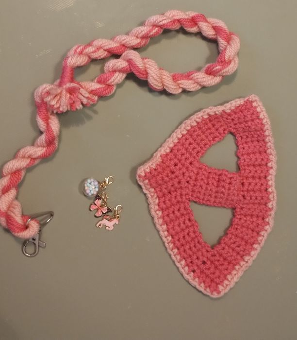 Różowy zestaw dla hobby horse