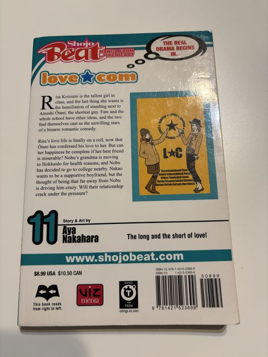 Manga "Lovely Complex" tom 11 Aya Nakahara ANG