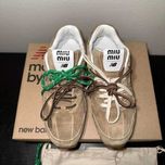 New Balance X Miu Miu 530 SL Bleached Leather