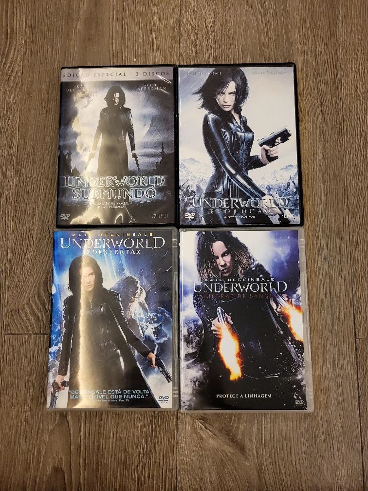 Coleção Completa de Filmes "Underworld" em DVD