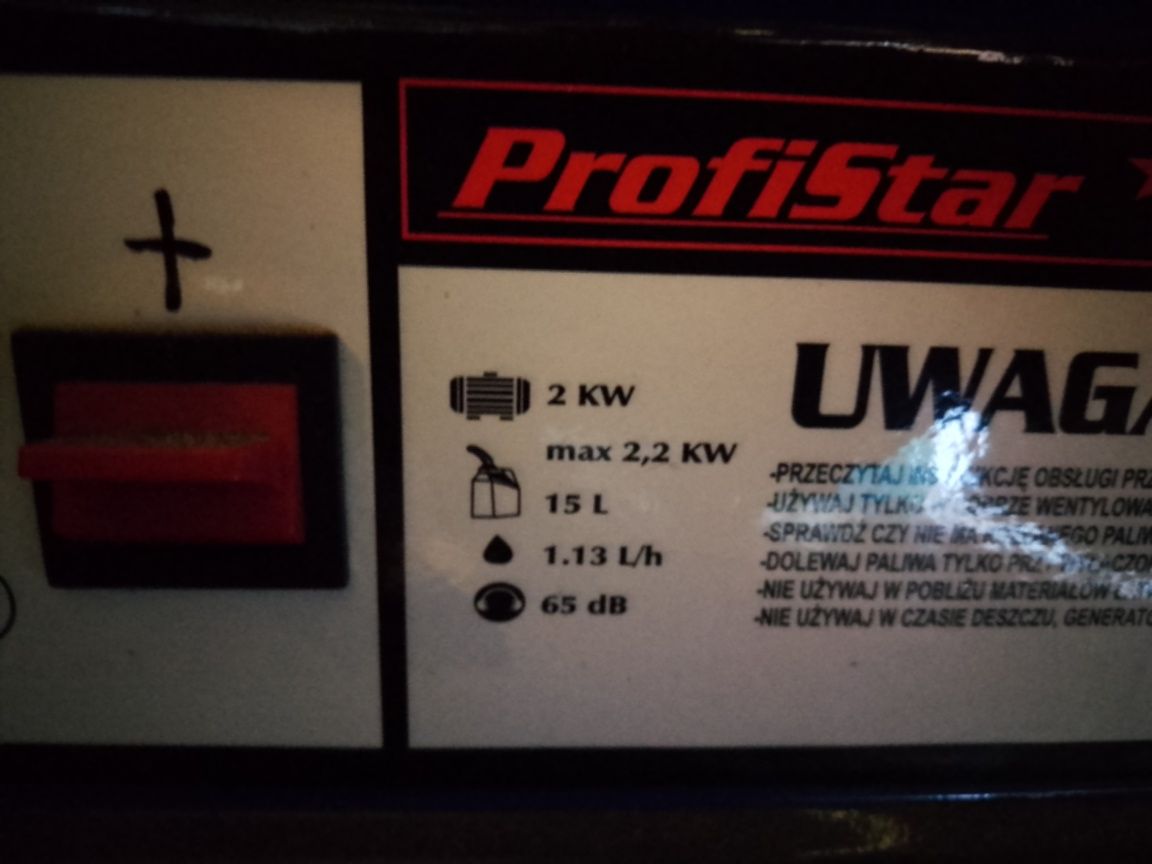 Agregat profistar 2KW Agregat generator prądotwórczy