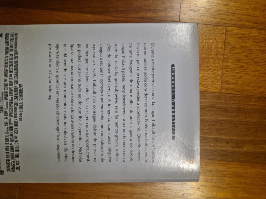 Livro Um homem com sorte