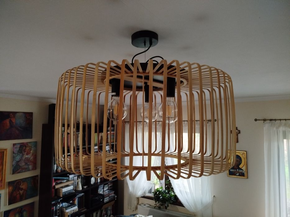 Lampa duża wisząca