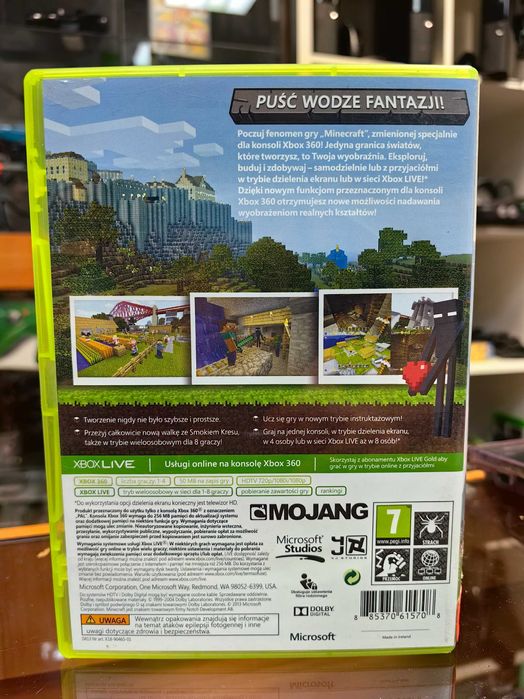 Minecraft Xbox 360 Zbuduj Swój Świat Wymiana Skup SklepRetroWWA