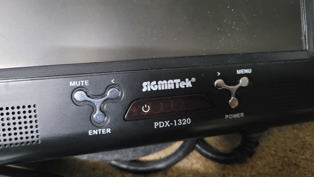 Leitor DVD portátil c/ 2 ecrãs
