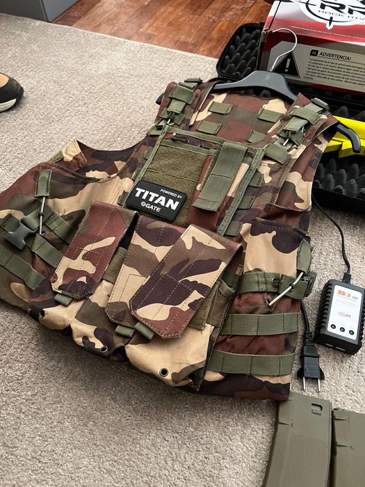 Réplica airsoft m4 full metal