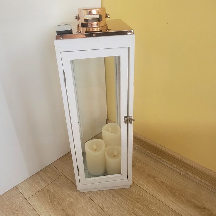Latarenka home ze swieczkami na baterie