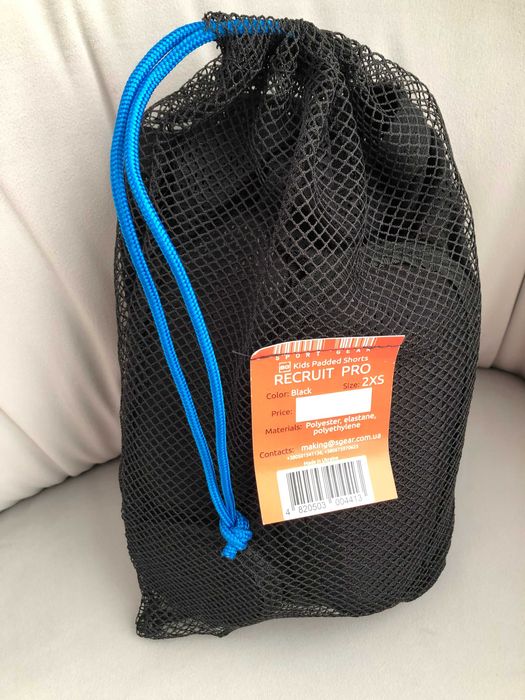 Защитны детские шорты крешпанты нопопник для роликов скейта 2XS Нові