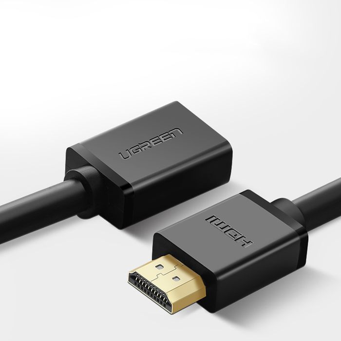 Przejściówka HDMI Ugreen HDMI 2.0 4K 1m Czarny