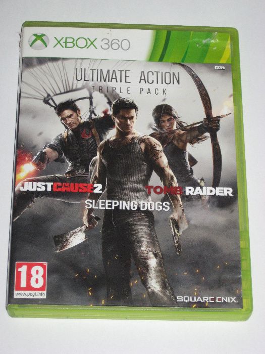 Ultimate Action Triple Pack 3 GRY! XBOX360 BDB!