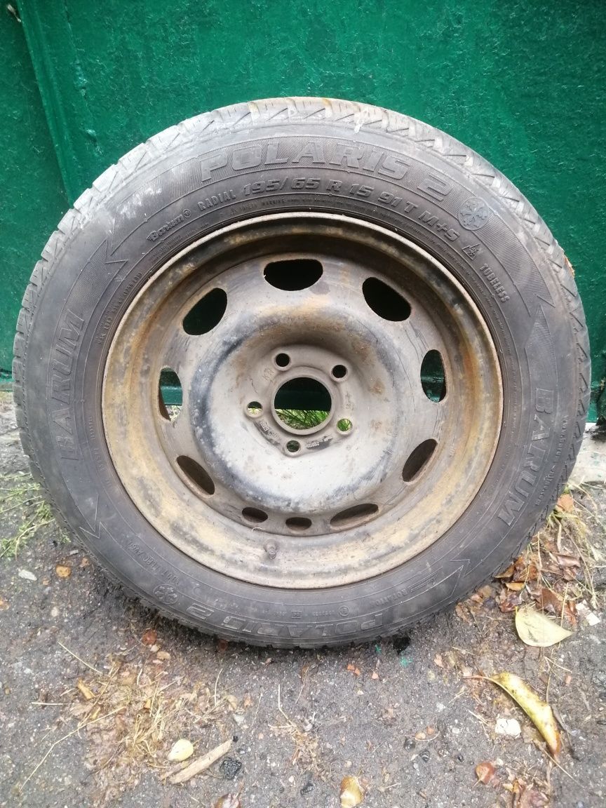 Продам  колесо  5х110 r15, стояли на Опель Омега Б.