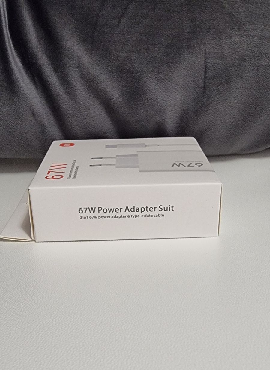 Oryginalna ładowarka Xiaomi 67w  kabel usb-c w zestawie