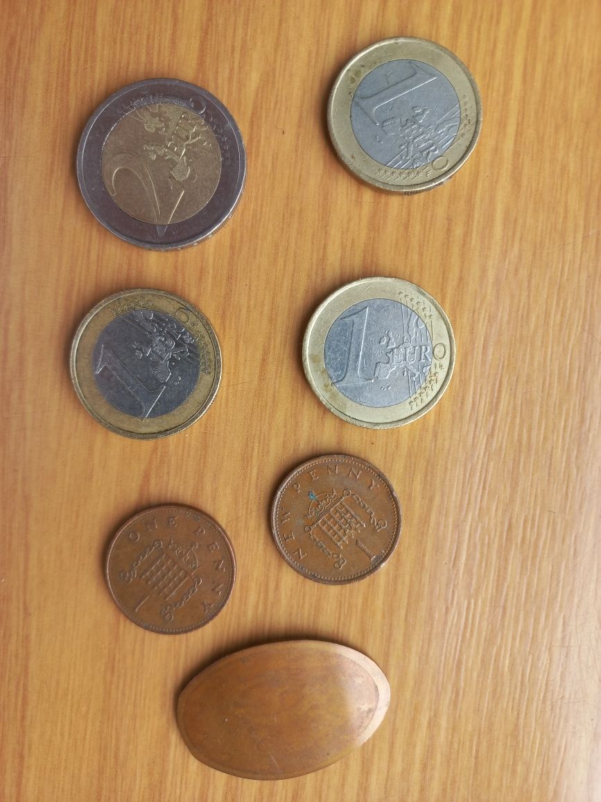Monety euro I inne