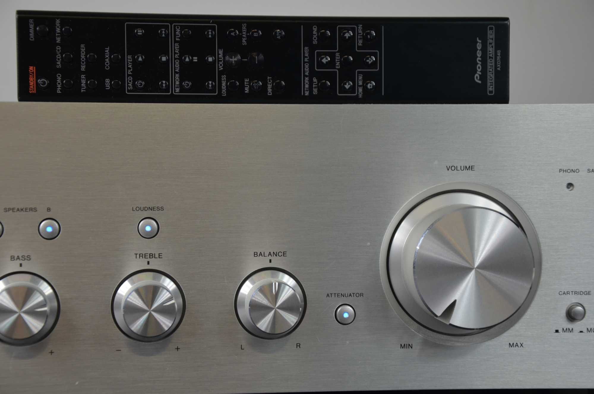 Wzmacniacz STEREO PIONEER A-70 TOP Pilot pudełko oryginał Okazja