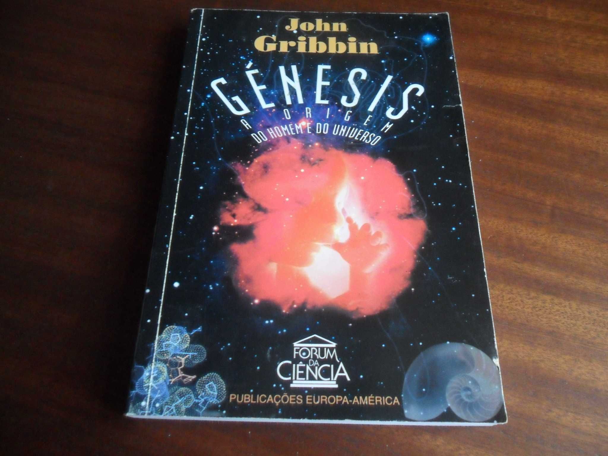"Génesis - As Origens do Homem e do Universo" de John Gribbin