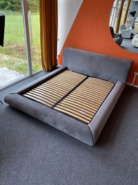 Мʼяке двоспальне ліжко "Тароко", стильне ліжко, кровать