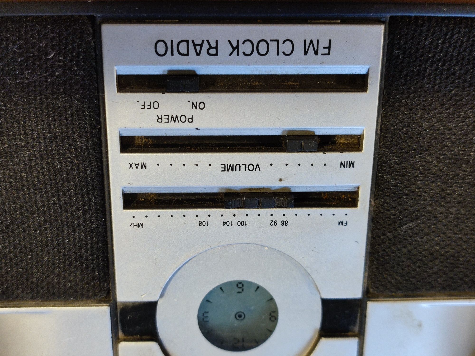 Stare FM clock radia,budzik vintage