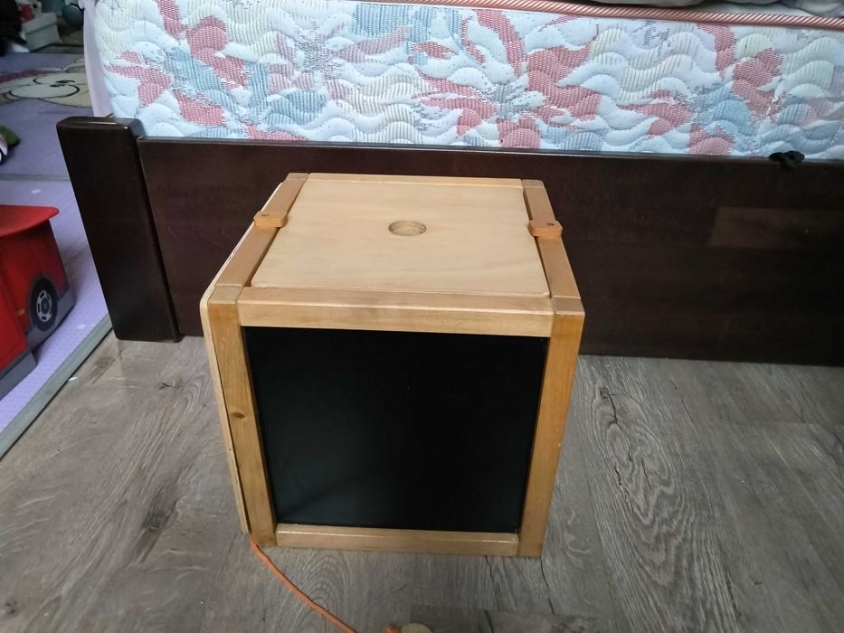 Бизикуб дерево с пальчиковым лабиринтом  29×29 см плюс 1 кг цукерок