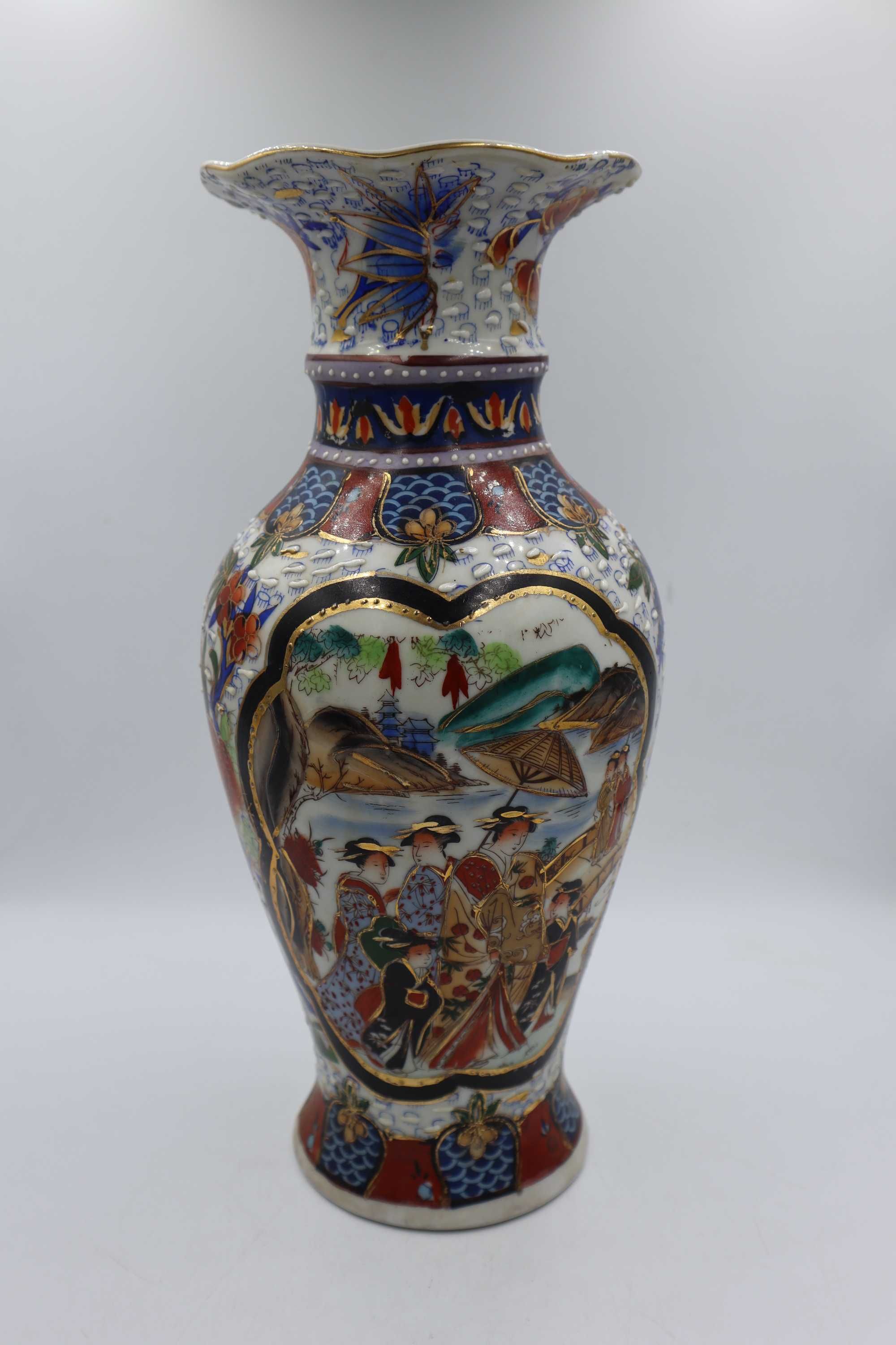 Wazon Chińska porcelana design lata 80-te b031231