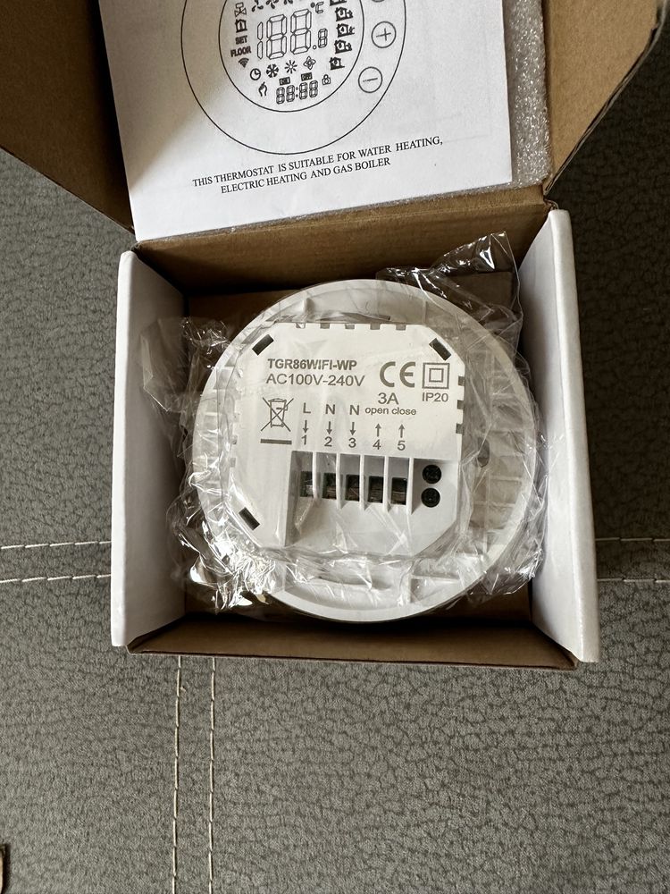 Nowy inteligenty termostat WIFI ogrzewanie podłogowe