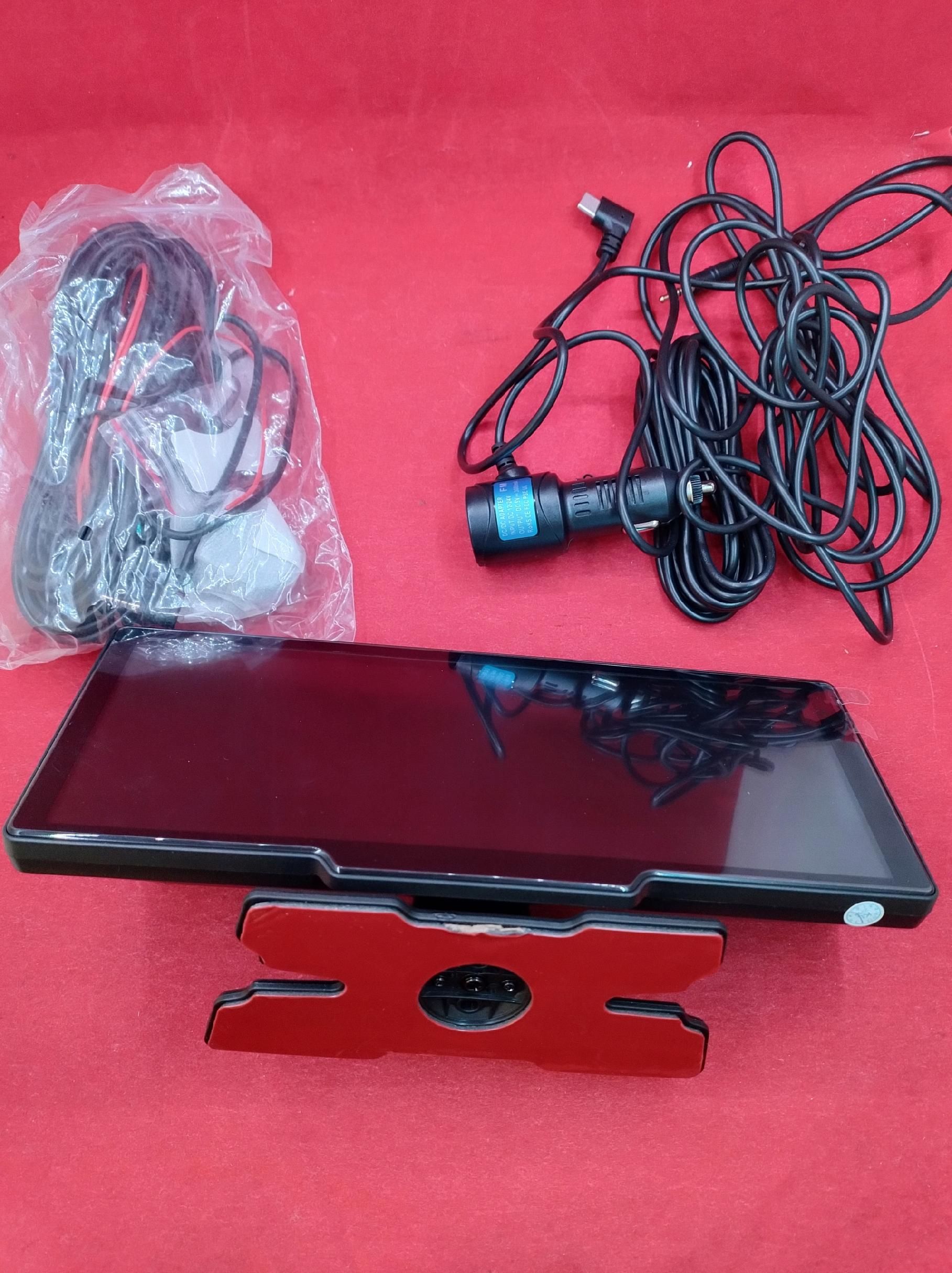 hikity wireless wyświetlacz carplay i android do motocykla 9,3" tf64