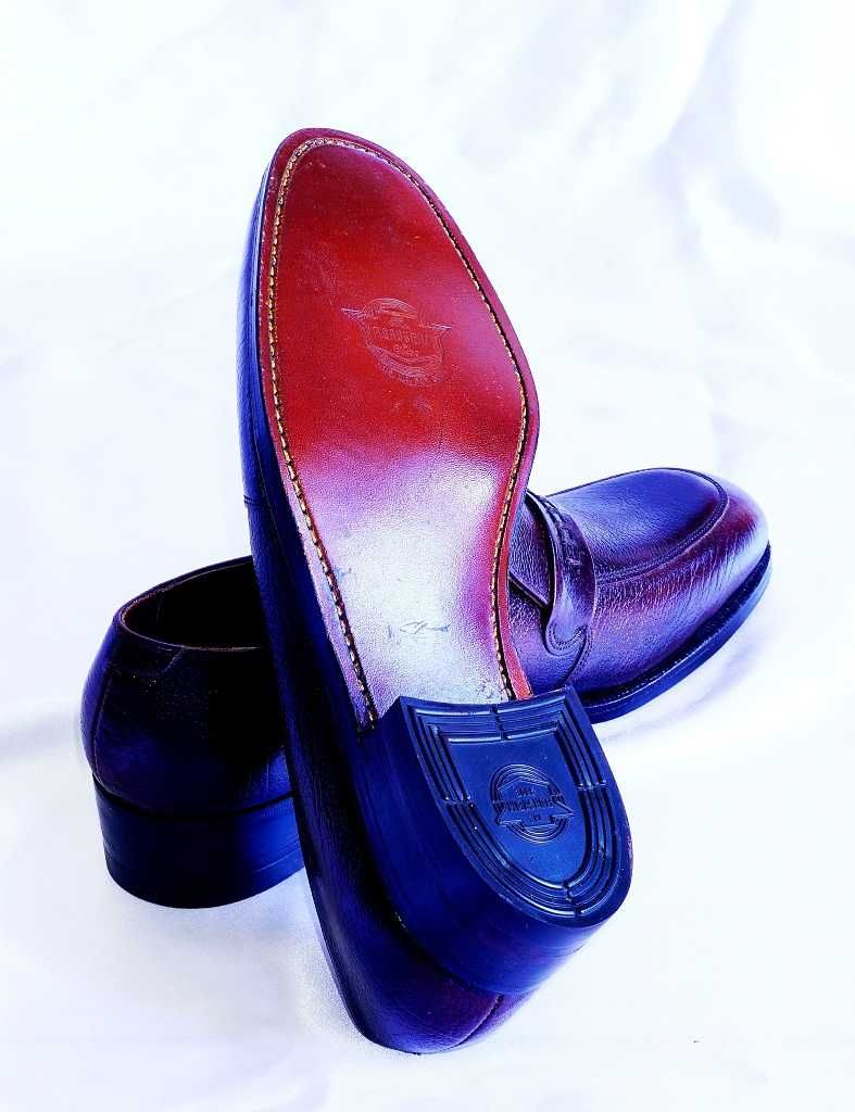 Florsheim 41 loafers shark heel&skin tricker's ferragamo gucci santoni