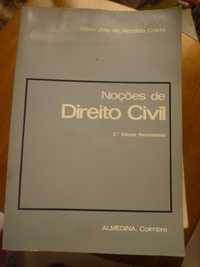 Noções de Direito Civil, Mário Júlio de Almeida Costa, Almedina