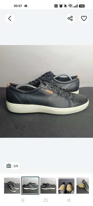 Ecco Soft r 45 skóra naturalna!