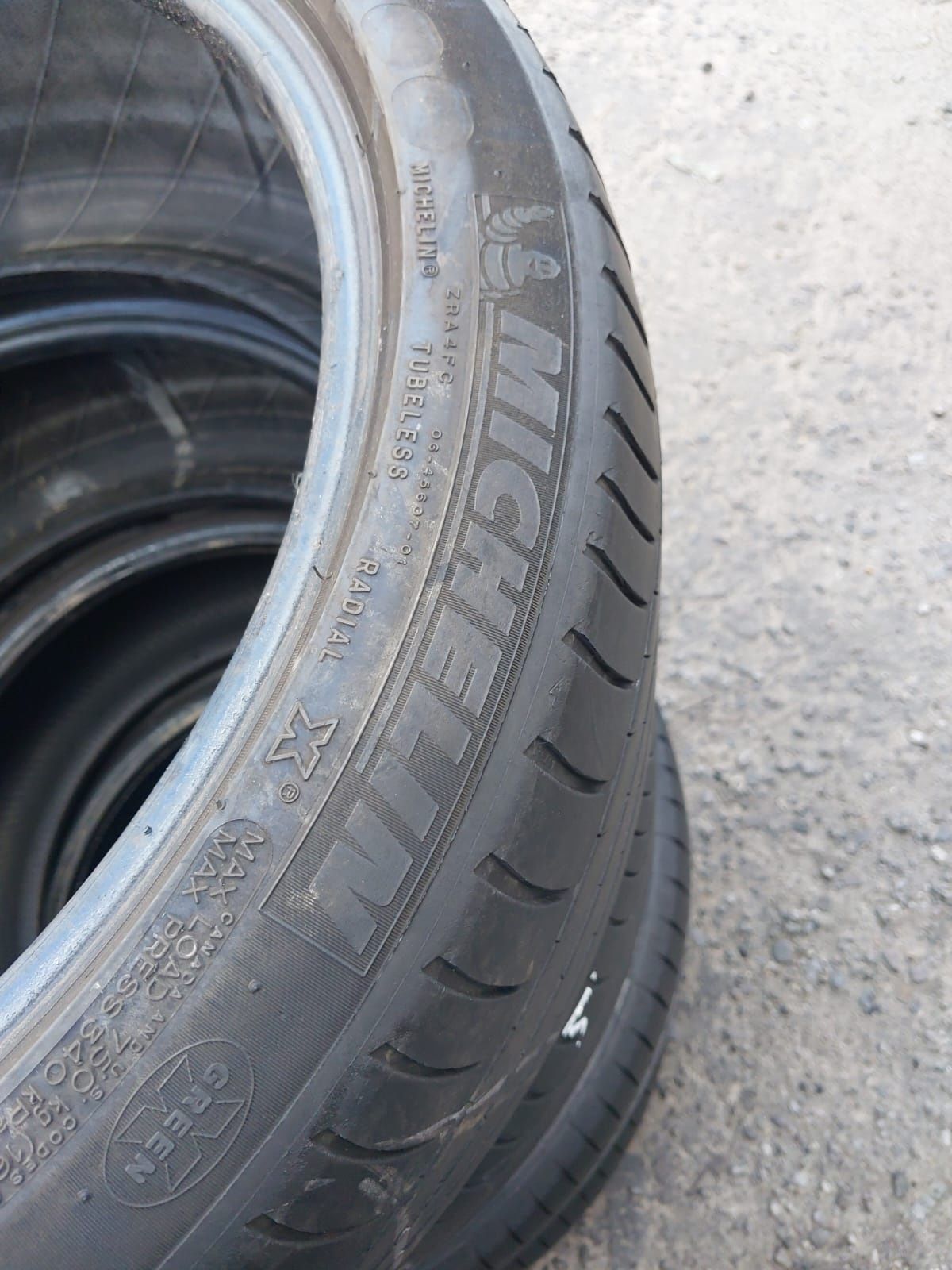 Opony używane 245/40/19 michelin runflat 2x5 mm 2018