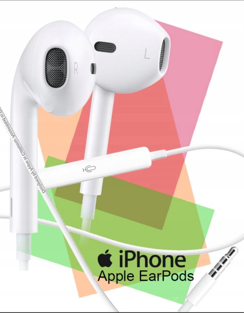 Słuchawki douszne Apple EarPods plug