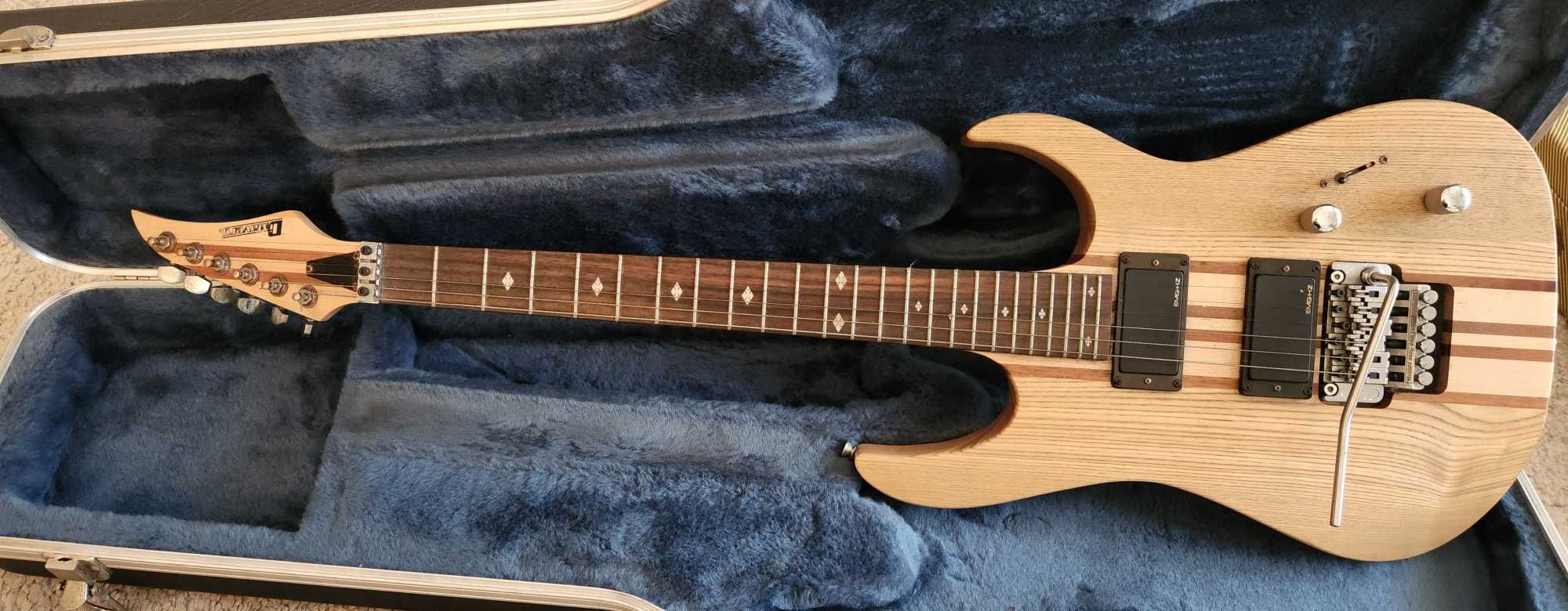 Guitarra Dimavery HH superstrat upgrade EMG