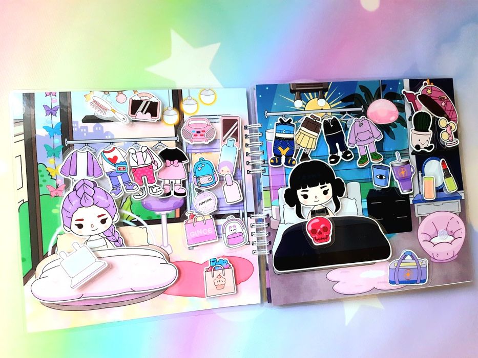 Demon Hunter на липучках демон хантер ліпучках альбом книжка тока бока