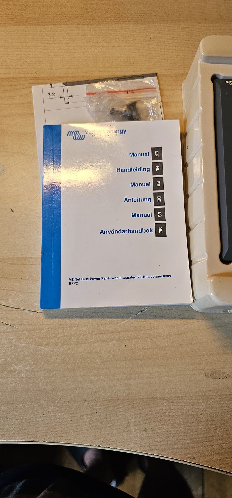 Victron Blue Power Control display