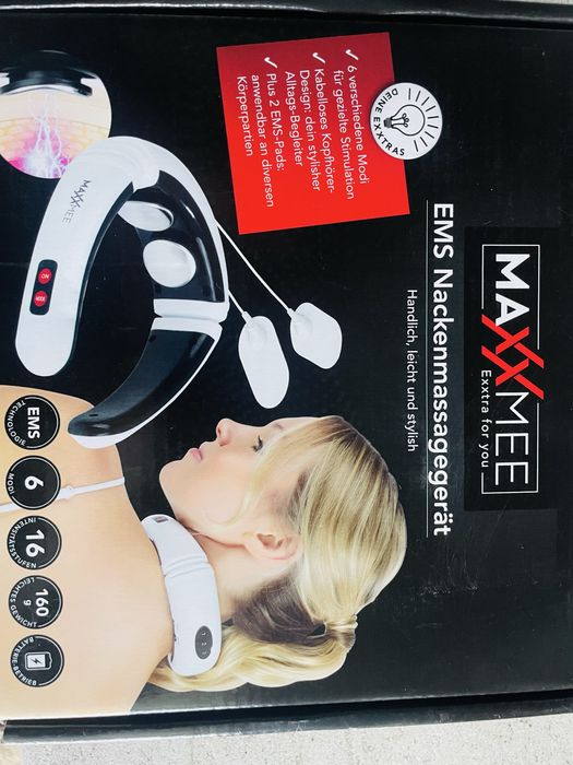 MASAŻER MAXXMEE masaz karku i plecow