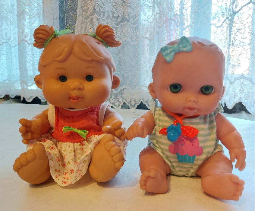 Пупс JC Toys Бібі з бантиком Пупс ванільний Nines 'Onil Pepotes.