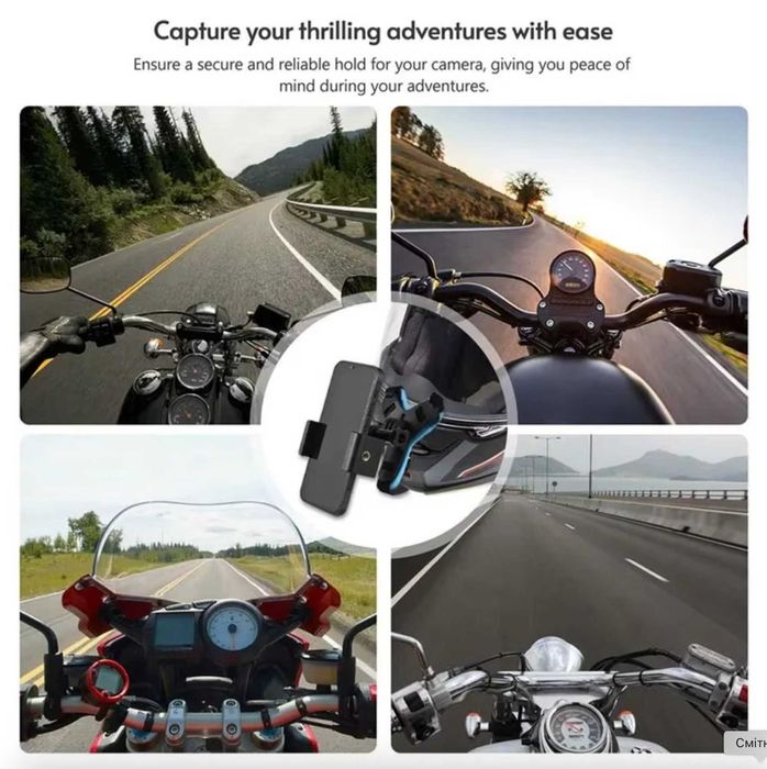 Uchwyt na telefon do kask motocyklowego Mocowanie kamer Sportowa GoPro