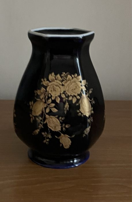 Wazon kobaltowy - porcelana. Bareuther