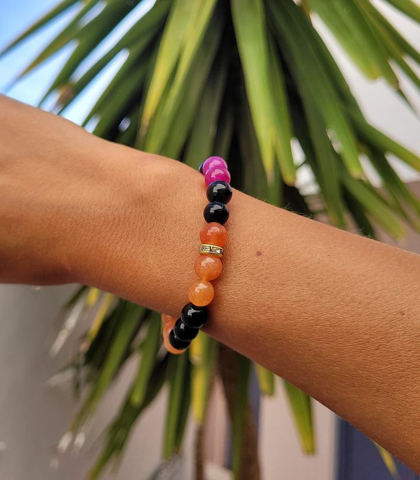 Bransoletka z kamieni naturalnych