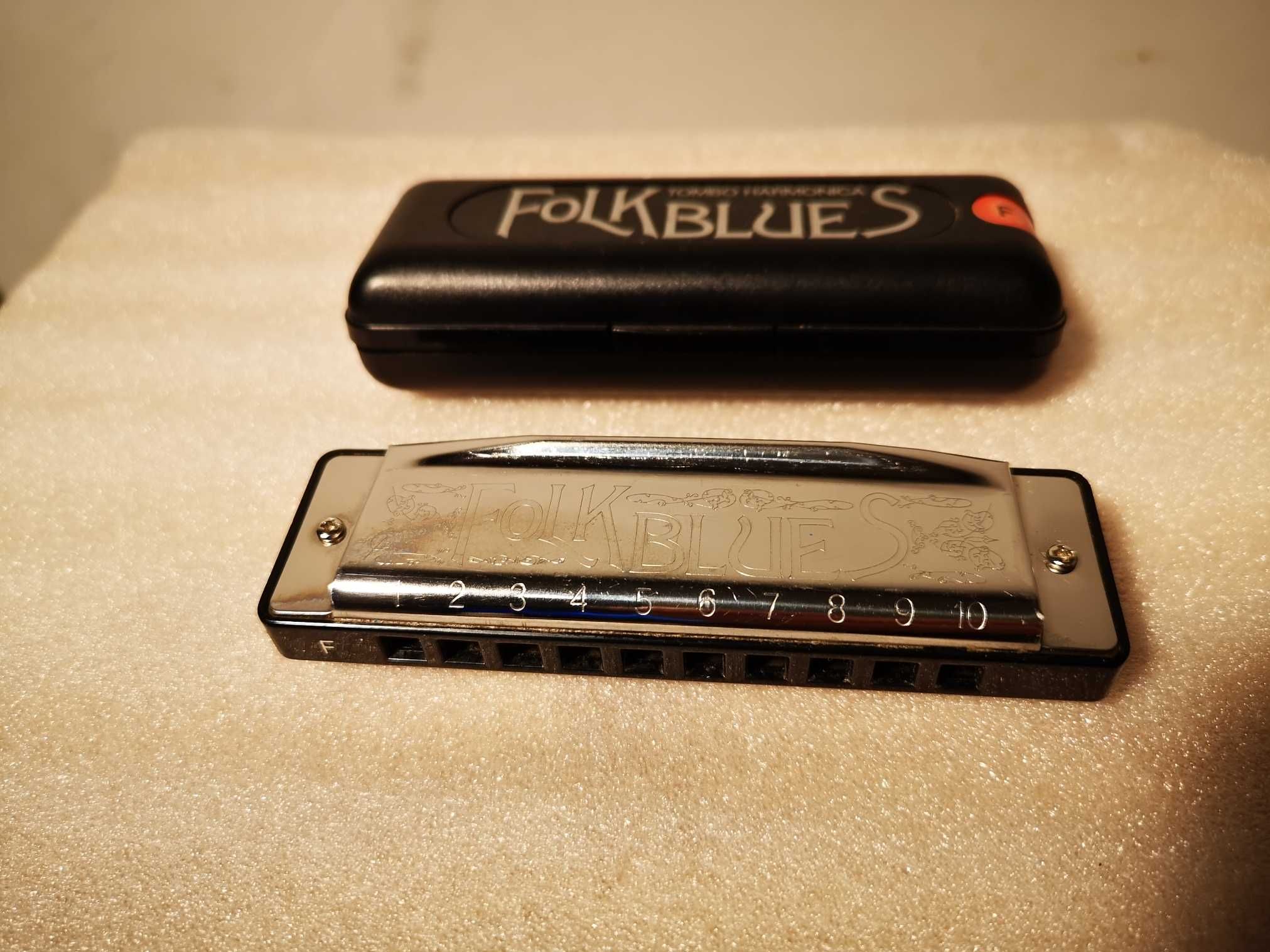 Harmonijka TOMBO Folk Blues w tonacji F