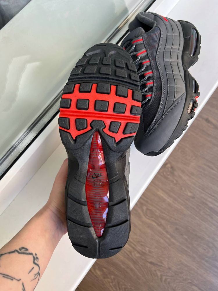 Кросівки Nike Air Max 95 Dark Grey Red