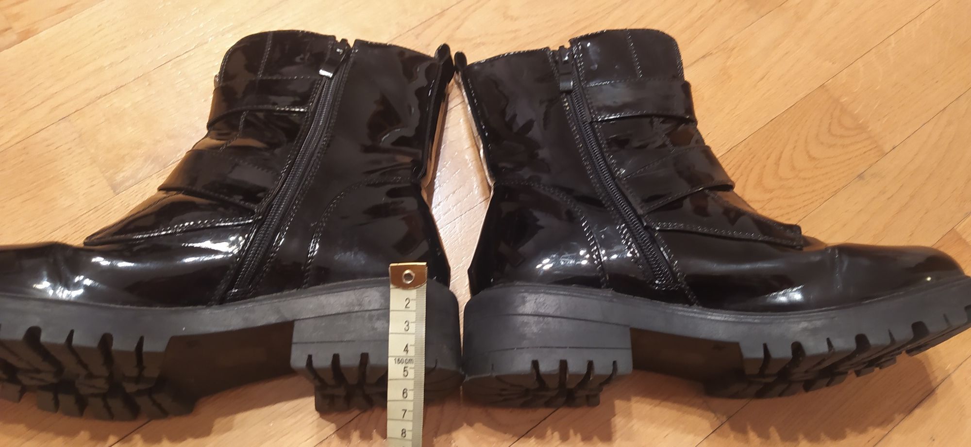 Trapery damskie zimowe 38 czarne