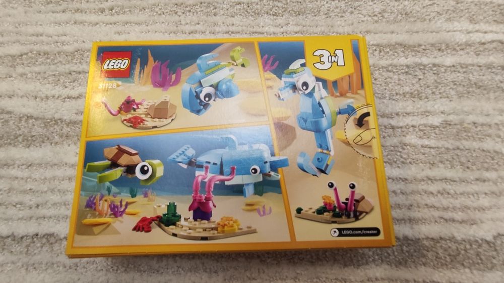 LEGO® 31128 Creator 3w1 - Delfin i żółw