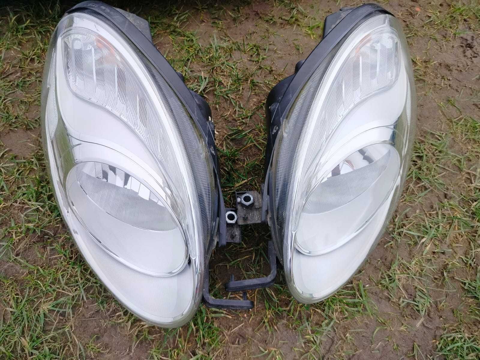 Maska zderzak lampa pas przedni Fiat 500L lift Chłodnice 428/c 428