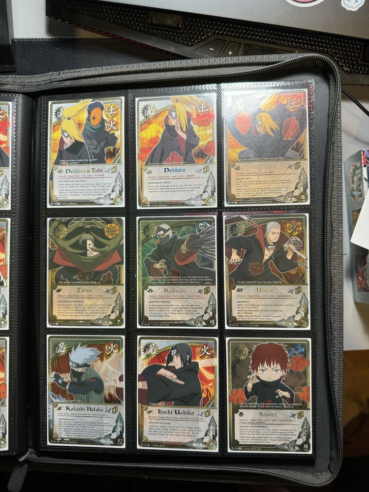 Coleção Cartas CCG Oficial Naruto (250 cards)