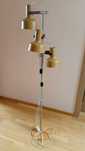 Lampa stojąca podłogowa P10-502/3-1 Polam-Gdańsk PRL vintage oryginał