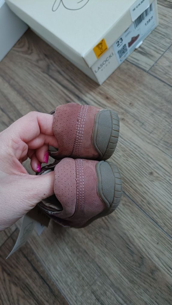 Lasocki kids buty 23 misie lato półbuty