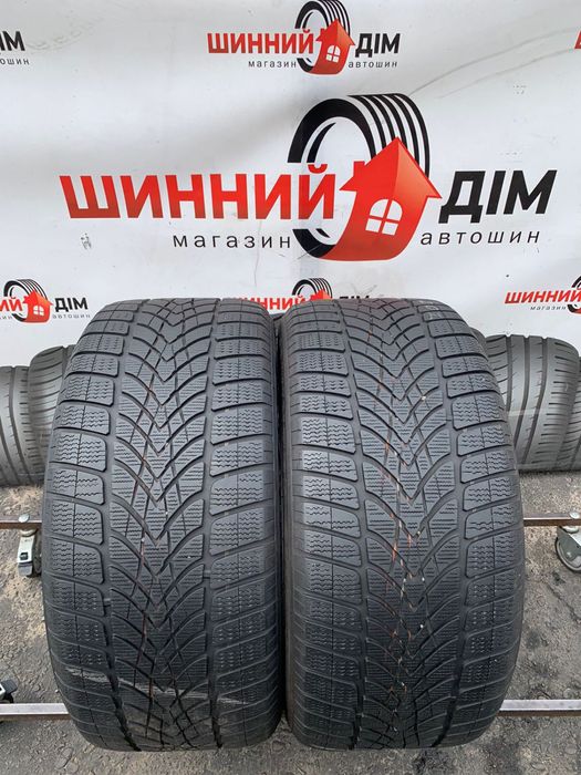 Шини 295/40 R20 пара Dunlop 2021p зима 6,4мм